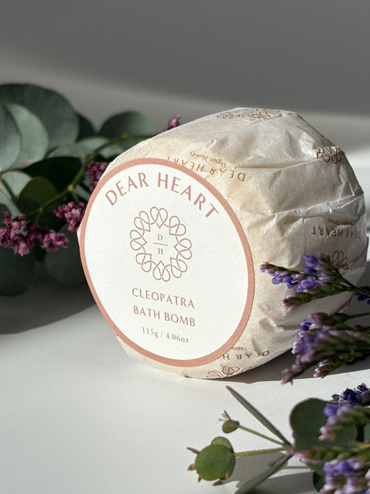 Bath Bomb - Cleopatra; Ylang Ylang & Vanilla