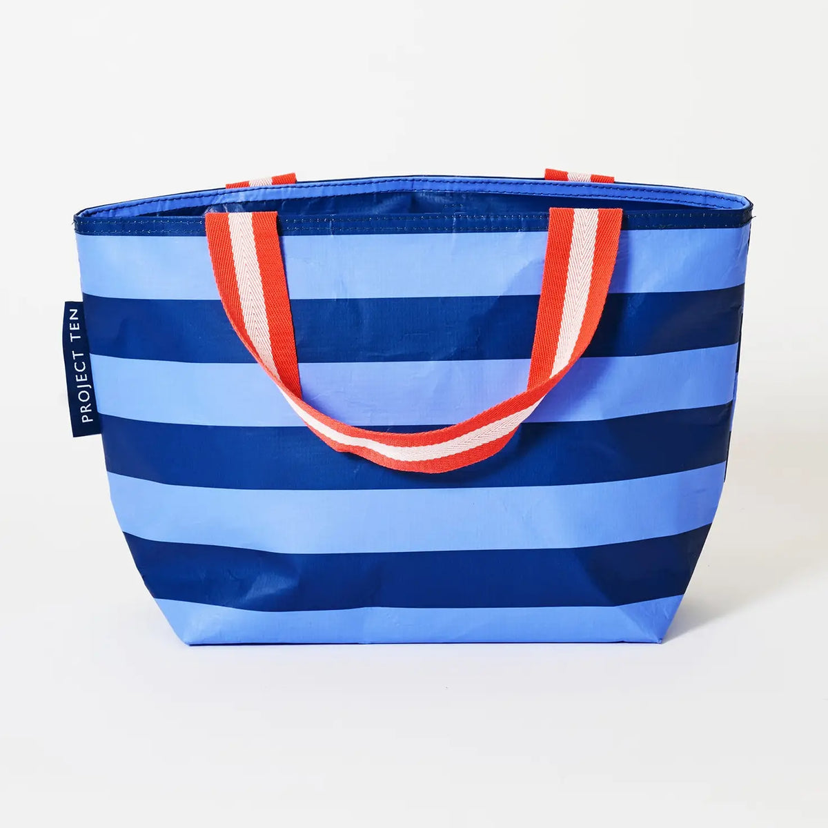 Mini Tote - Blue Stripe