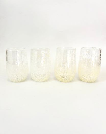 Handblown Glass Tumbler - Lemoncello