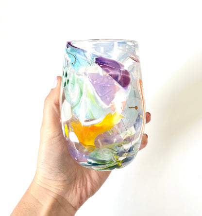 Handblown Glass Tumbler - Shard