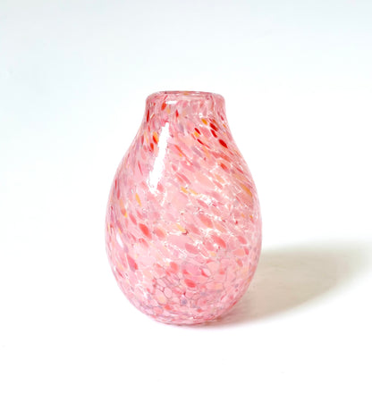 Handblown Glass Diffuser/Vase - Pinks with 2cm Opening