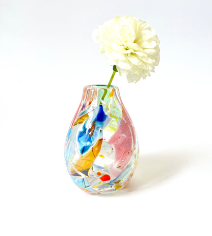 Handblown Glass Diffuser/Vase - Shard with 2cm Opening