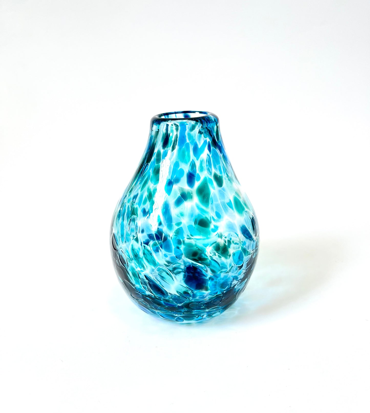 Handblown Glass Diffuser/Vase - Ocean Blue