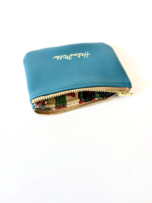 Coin Purse - 12cm - Teal