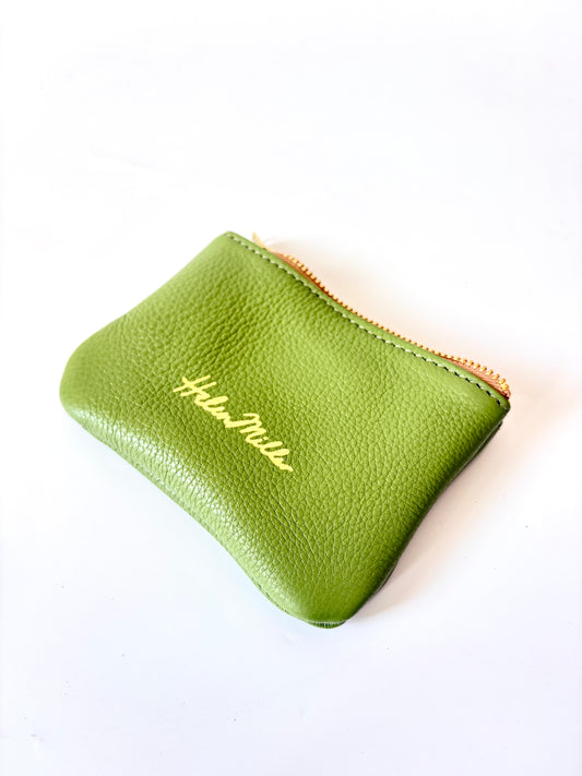 Coin Purse - 12cm - One-Off Green