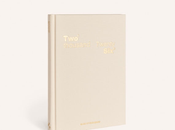 2026 A5 Weekly Diary - Cream
