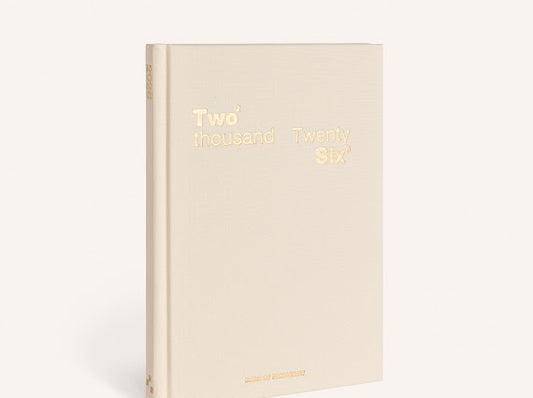 2026 A5 Weekly Diary - Cream