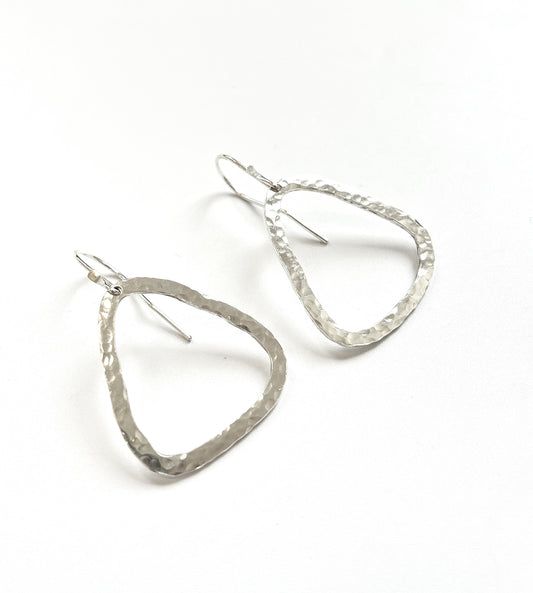 Textured Triangle on Hoops (#39)
