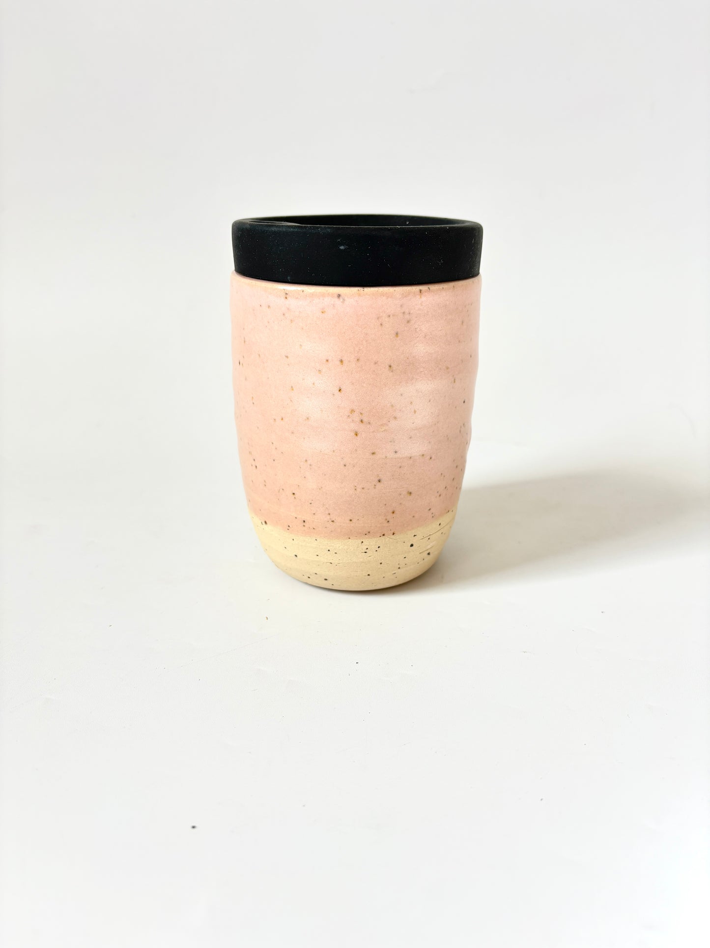 Ceramic Takeaway Cup - Pink