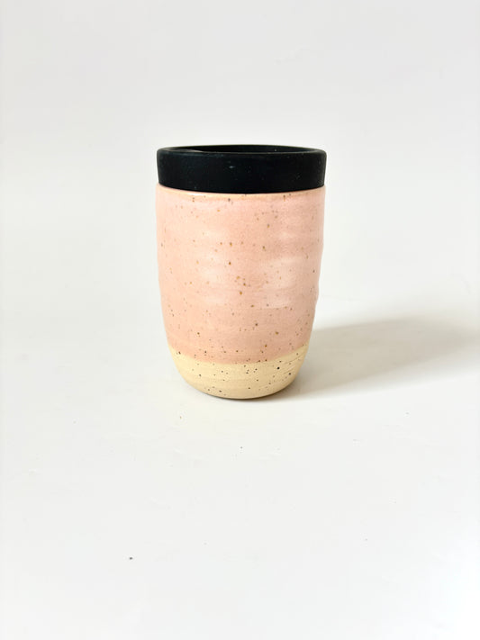 Ceramic Takeaway Cup - Pink