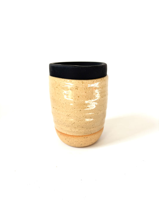 Ceramic Takeaway Cup - Tan