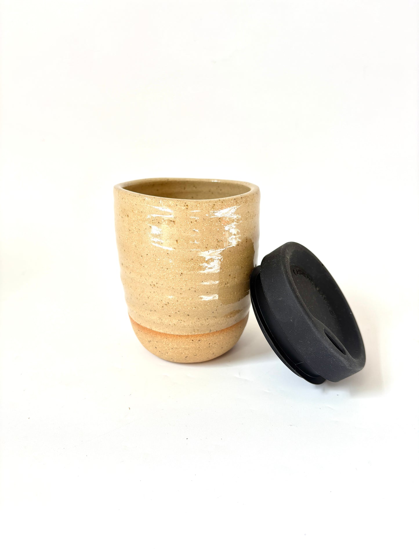 Ceramic Takeaway Cup - Tan