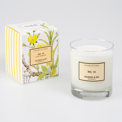 No. 14 Perfumed Soy candle by George & Edi