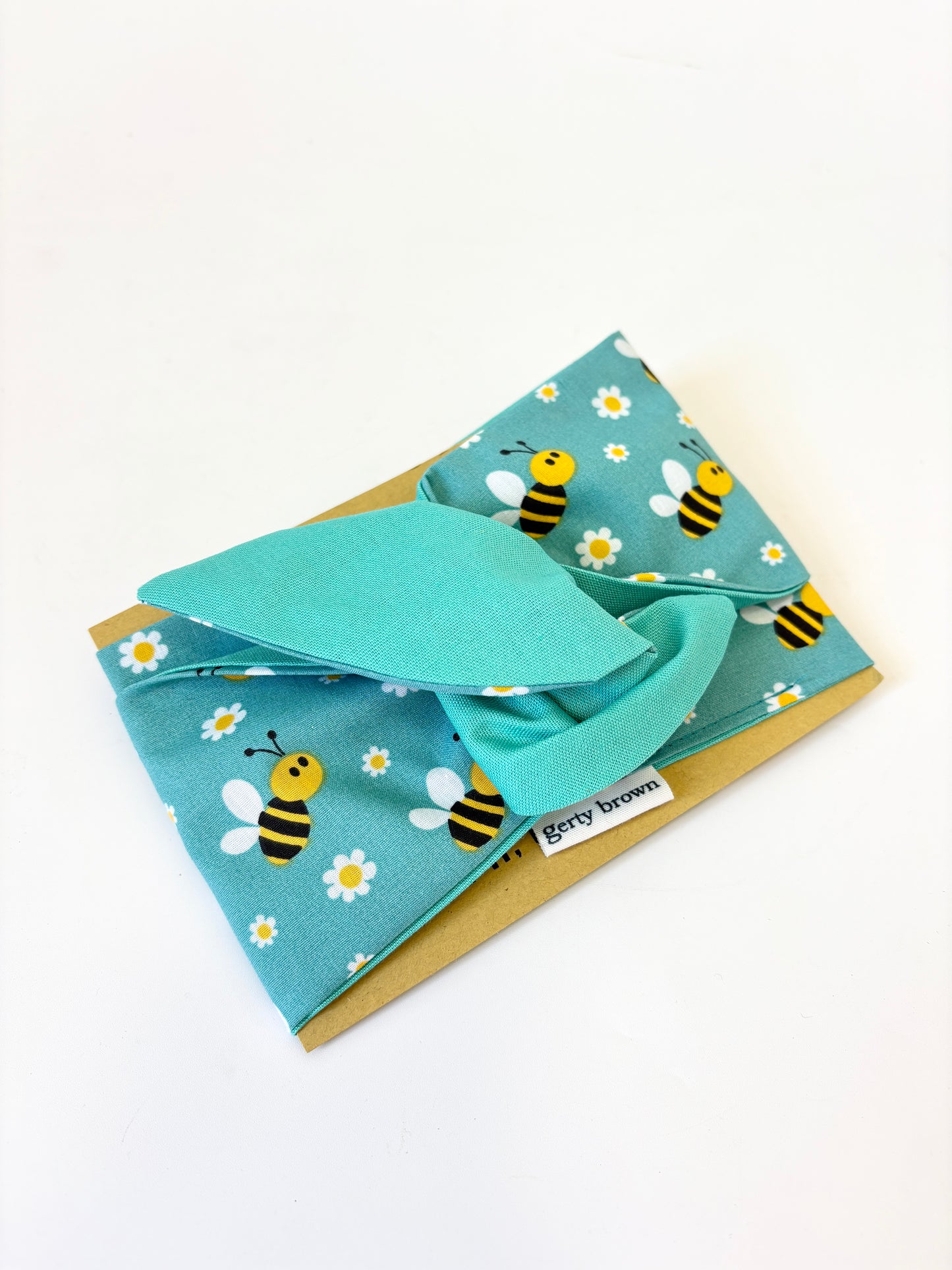 Girlband - Teal Bumblebees / Teal