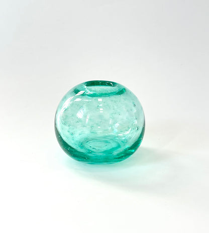 Handblown Glass Diffuser/Vase - Aqua