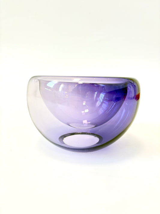 Handblown Glass Mini "Fulvio" Bowl - Hyacinth