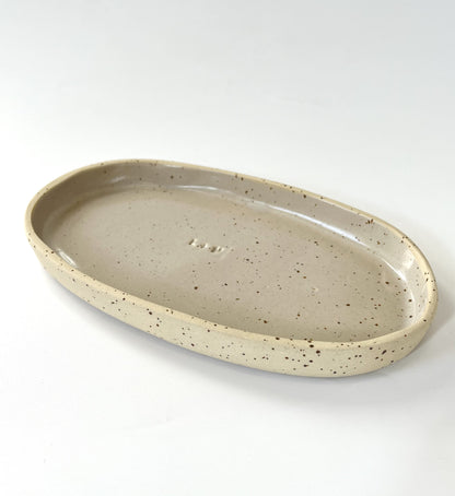 Ceramic Tray - Small - Grey