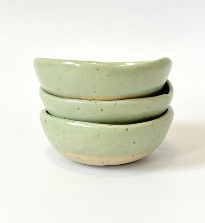 Small Handmade Ceramic Bowl - Lagoon