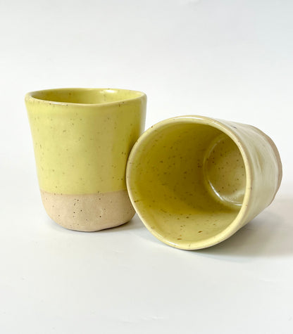 Coffee Tumbler - Pastel Yellow