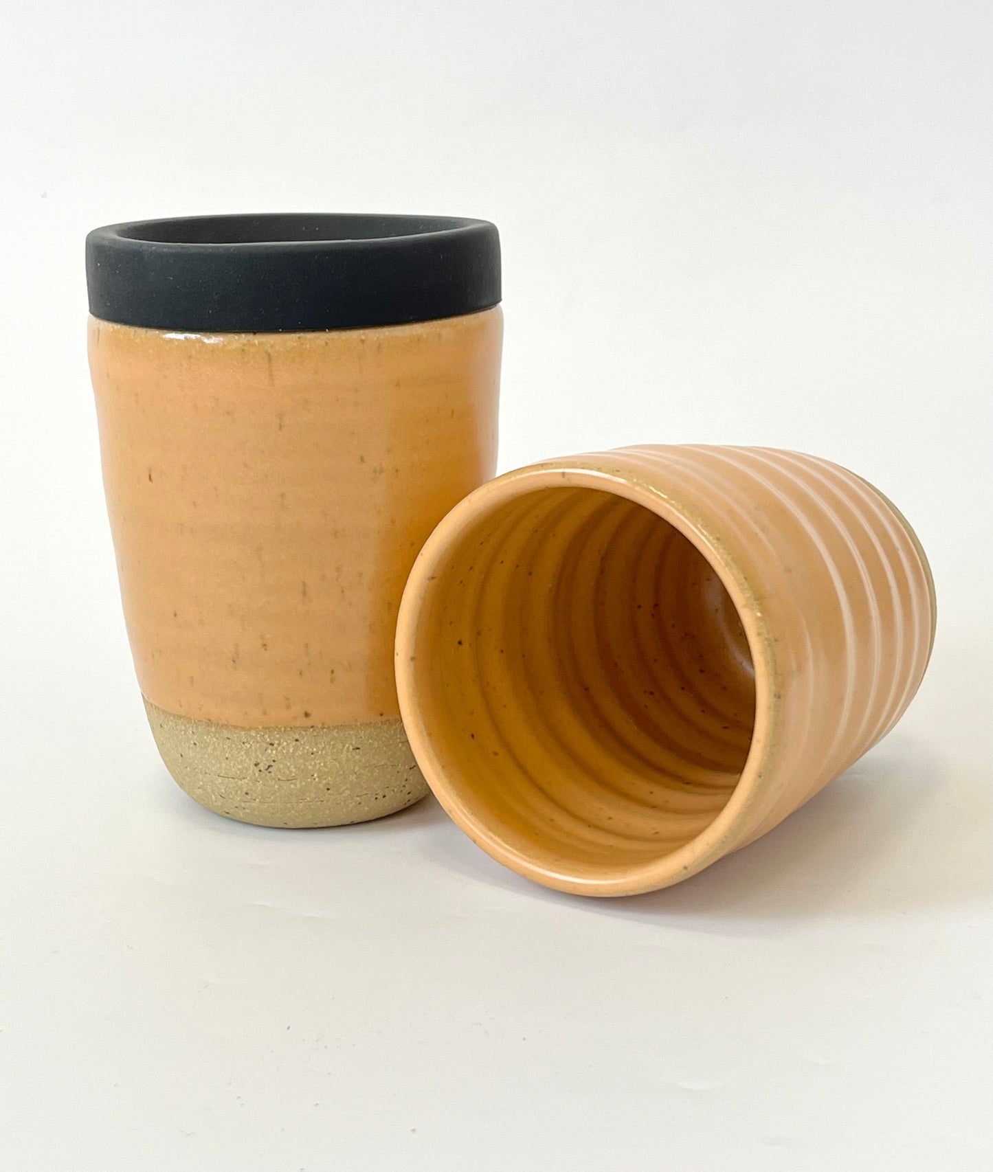 Ceramic Takeaway Cup - Peach