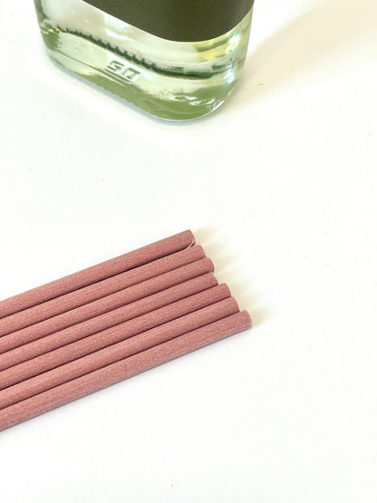 Diffuser Reeds - Bundle of 6 - Pink, Short