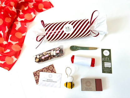 Inc Store Christmas Cracker '25 - red stripes