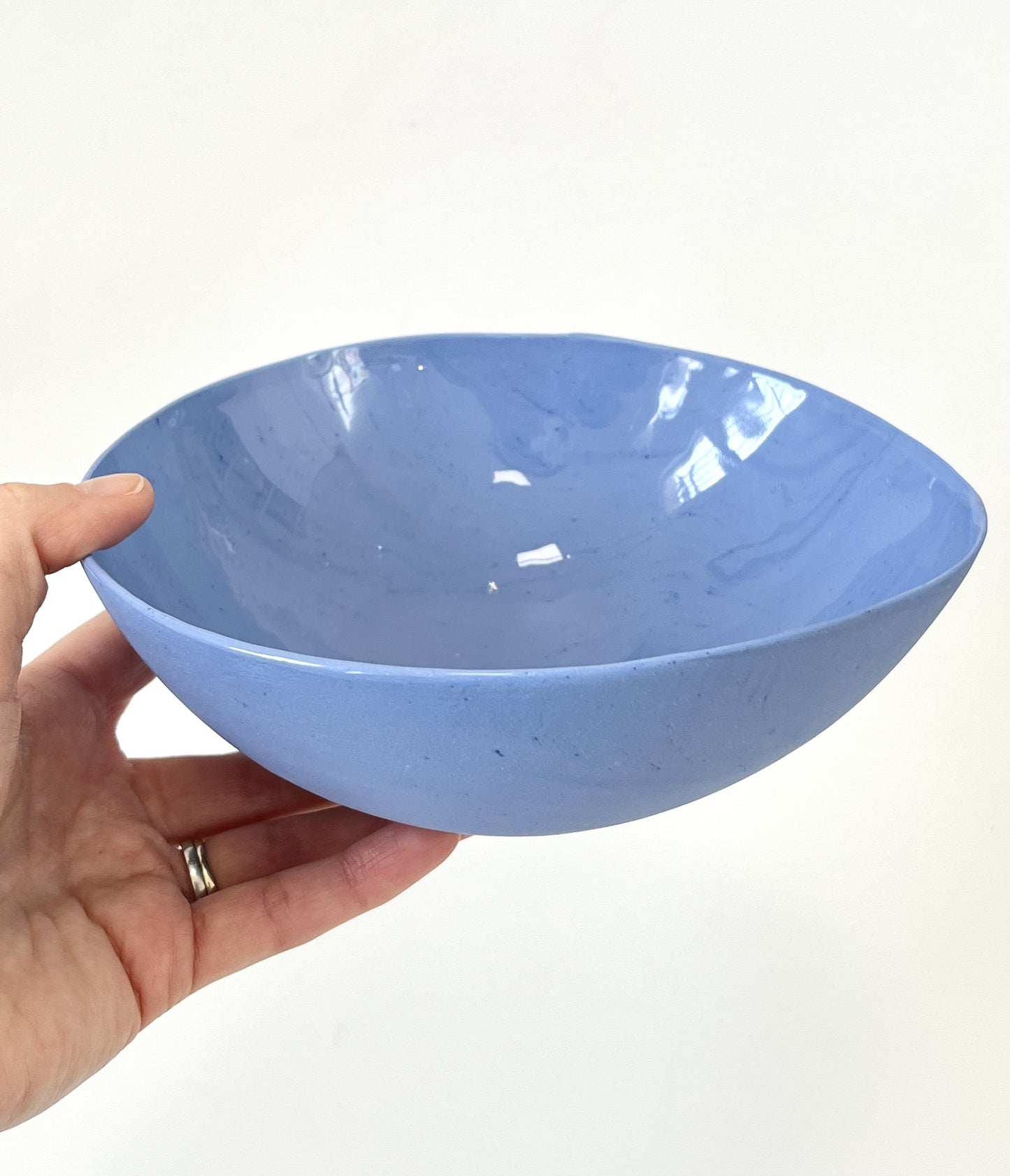 Hydrangea Porcelain Bowl - One of a Kind Ceramics -17cm