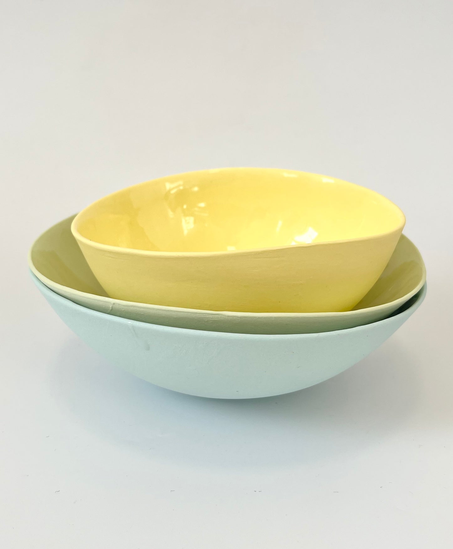 Daffodil Porcelain Bowl - One of a Kind Ceramics -16cm