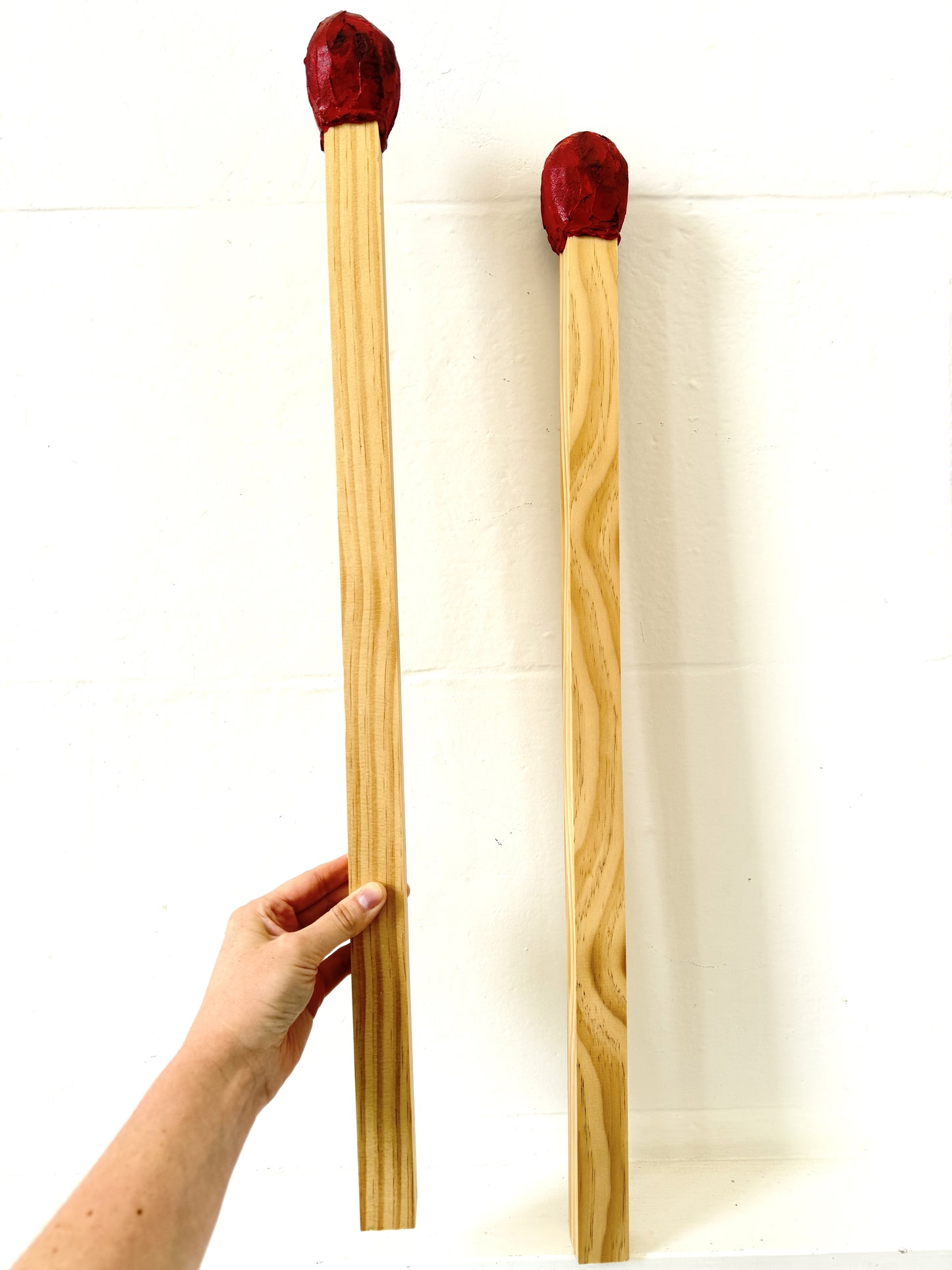 Matchstick Head Artworks - 68cm Small Pair (25109)