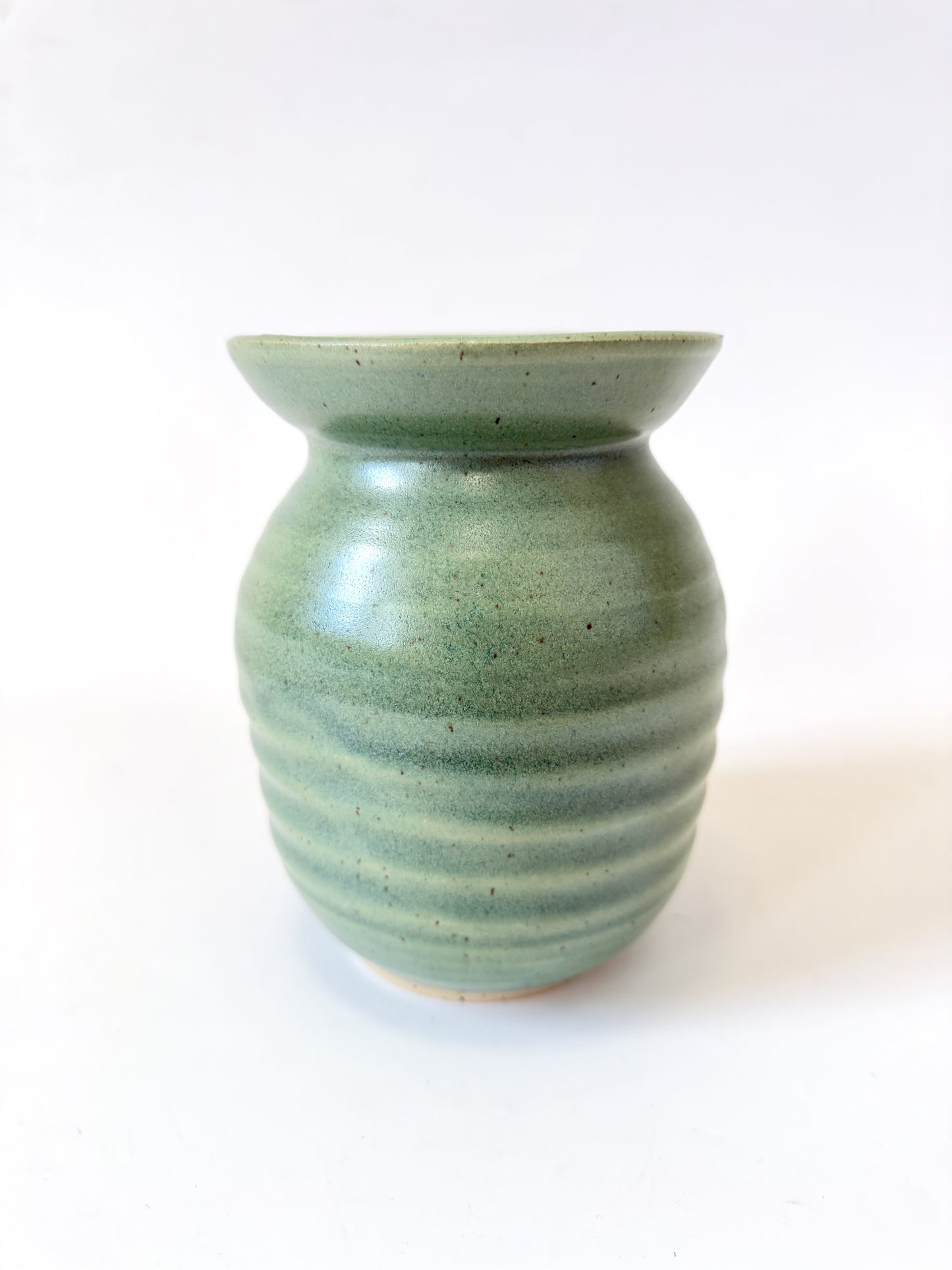 Handmade Ceramic Flower Vase - Lagoon (B)