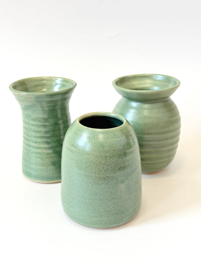 Handmade Ceramic Flower Vase - Lagoon (A)