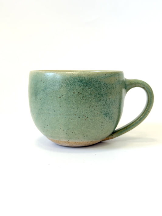 Handmade Ceramic Everyday Round Mug - Sage