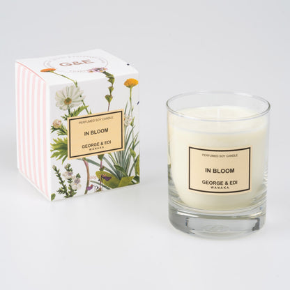 In Bloom Perfumed Soy candle by George & Edi