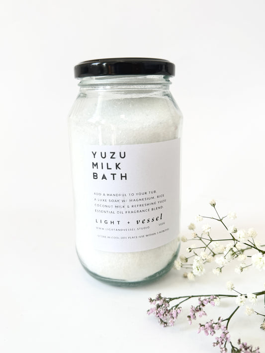 Yuzu Milk Bath Salts