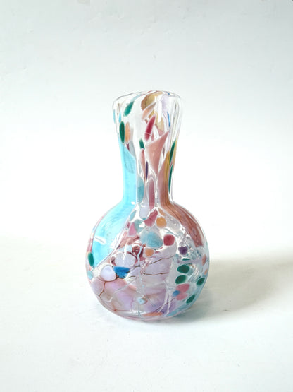 Handblown Glass Diffuser Vase - Pastel Shard