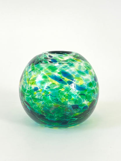 Handblown Glass Diffuser/Vase - Sea Green