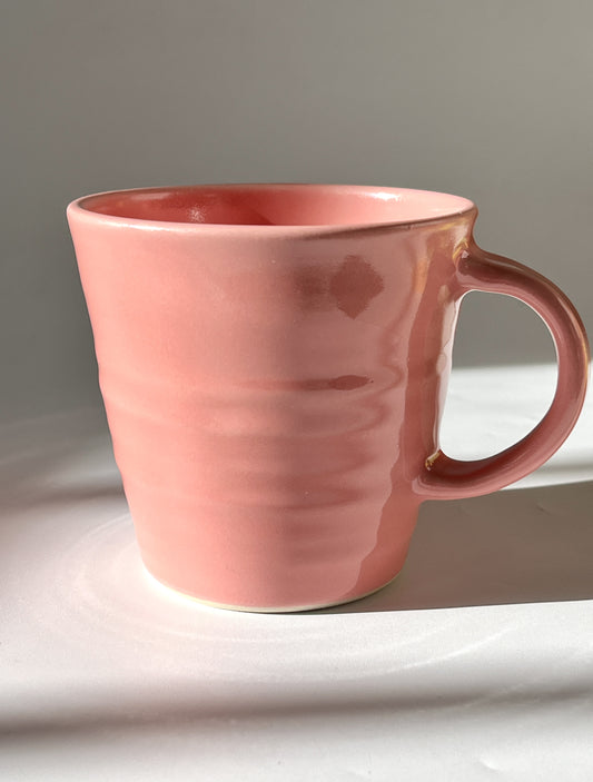 Handmade Ceramic Mug - Pinkk