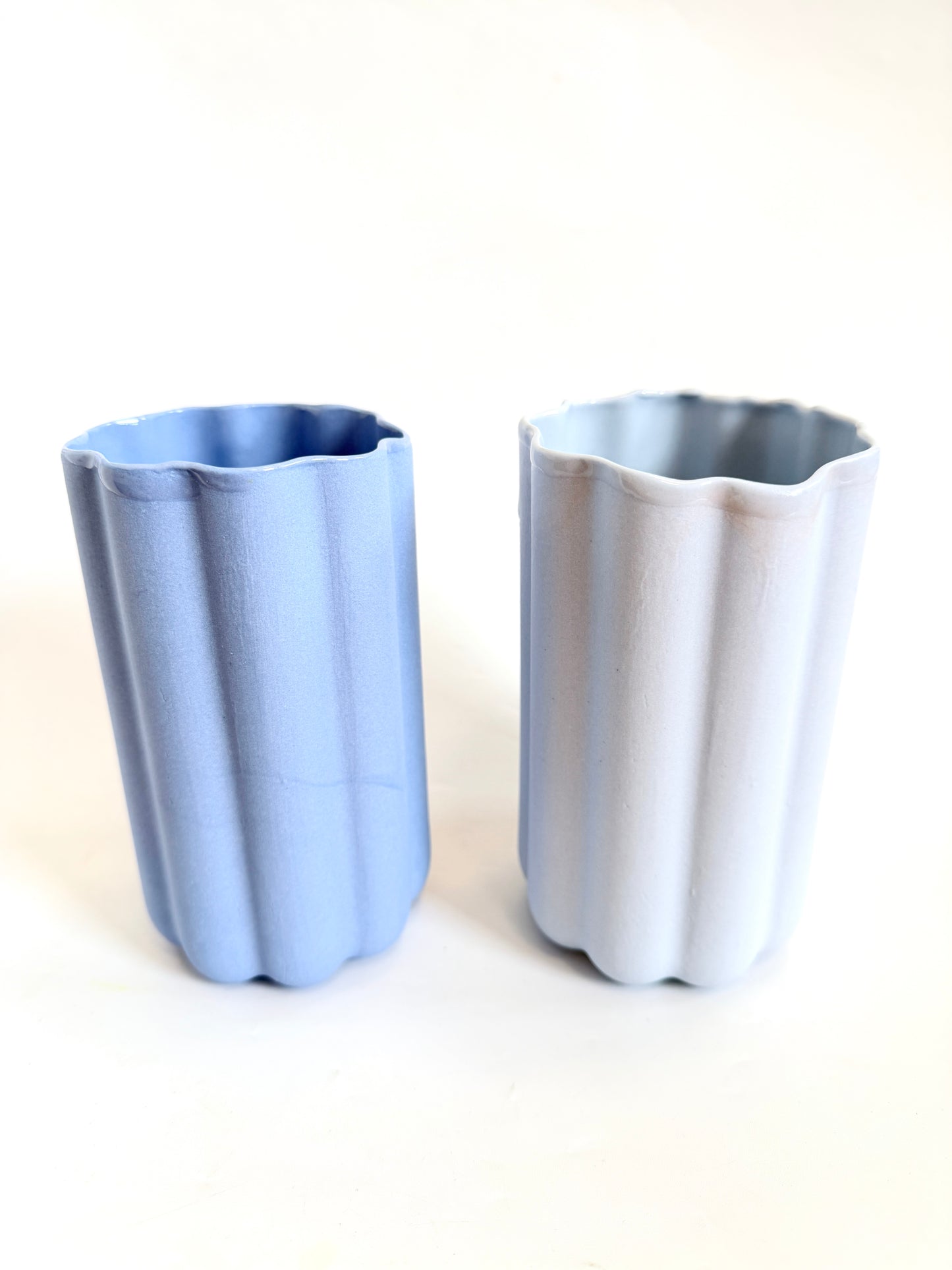 Blossom Vase - 8 x 14cm - Blue