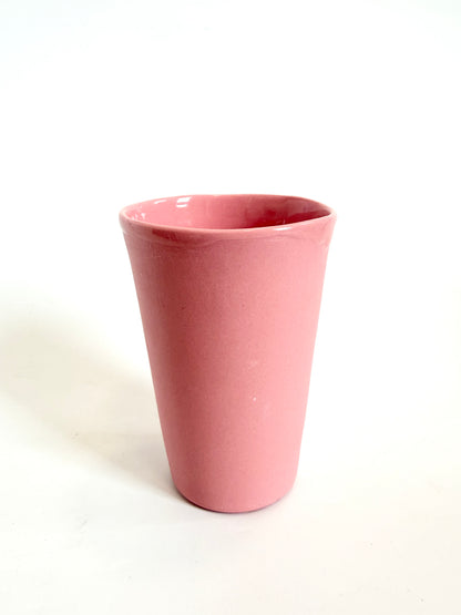 Pink Vessel - One of a Kind Ceramic - Short 7 x 10cm