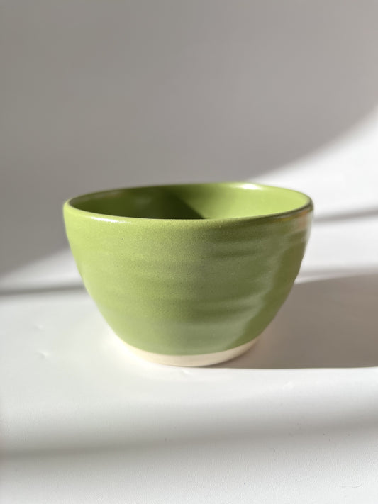 Handmade Ceramic Small Snack Bowl - Green