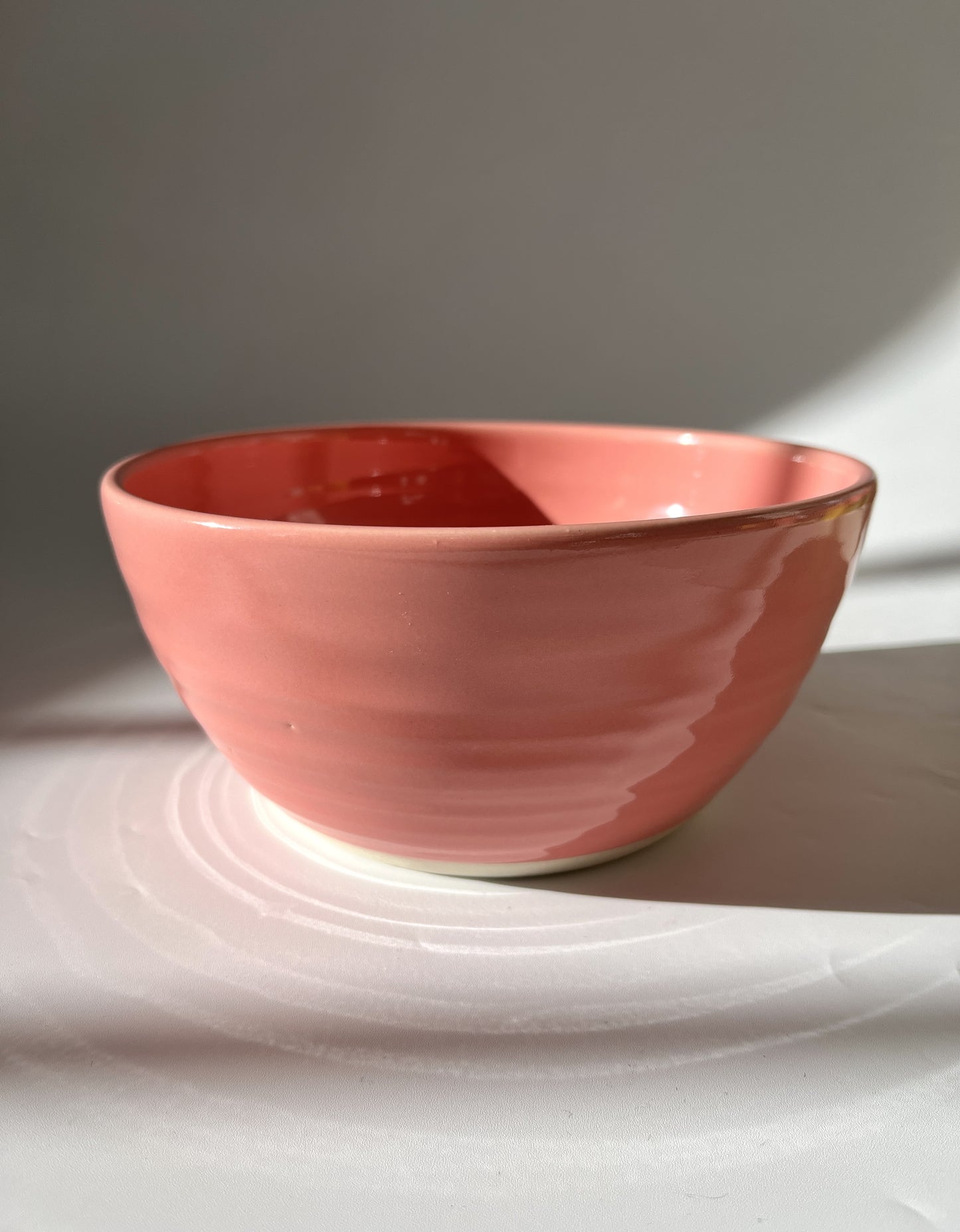 Ceramic Sharing Bowl - Pink