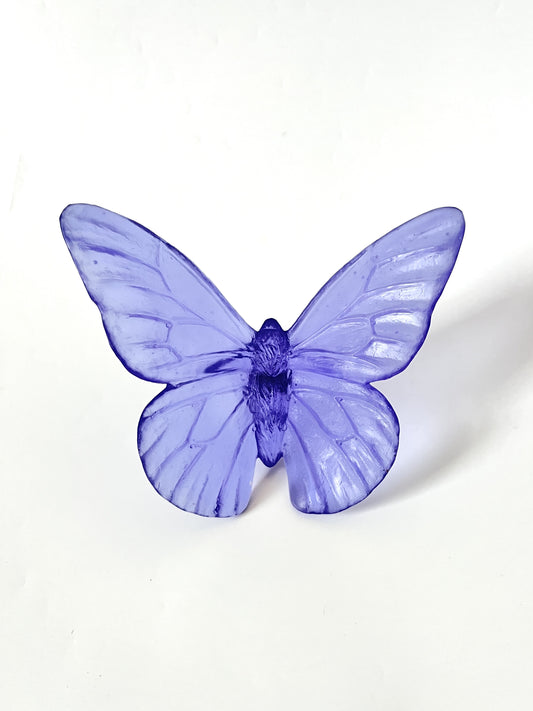 Hyacinth Glass Butterfly Artwork - Monarch - by Luke Jacomb