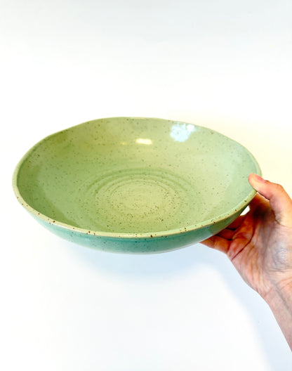 Ceramic Salad Bowl - Green