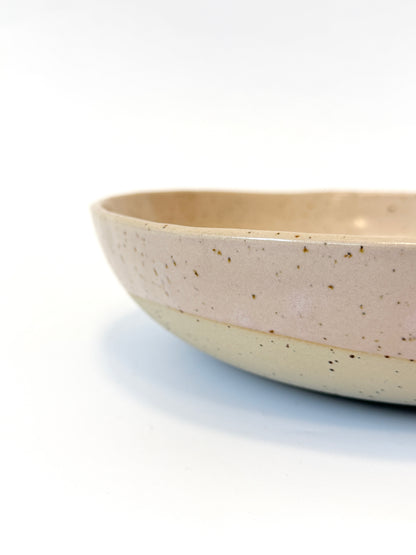 Ceramic Salad Bowl - Pink
