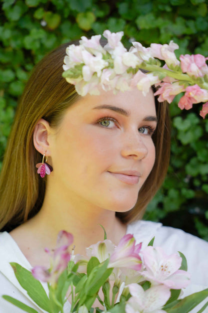 Happy Hour Earrings - Sage