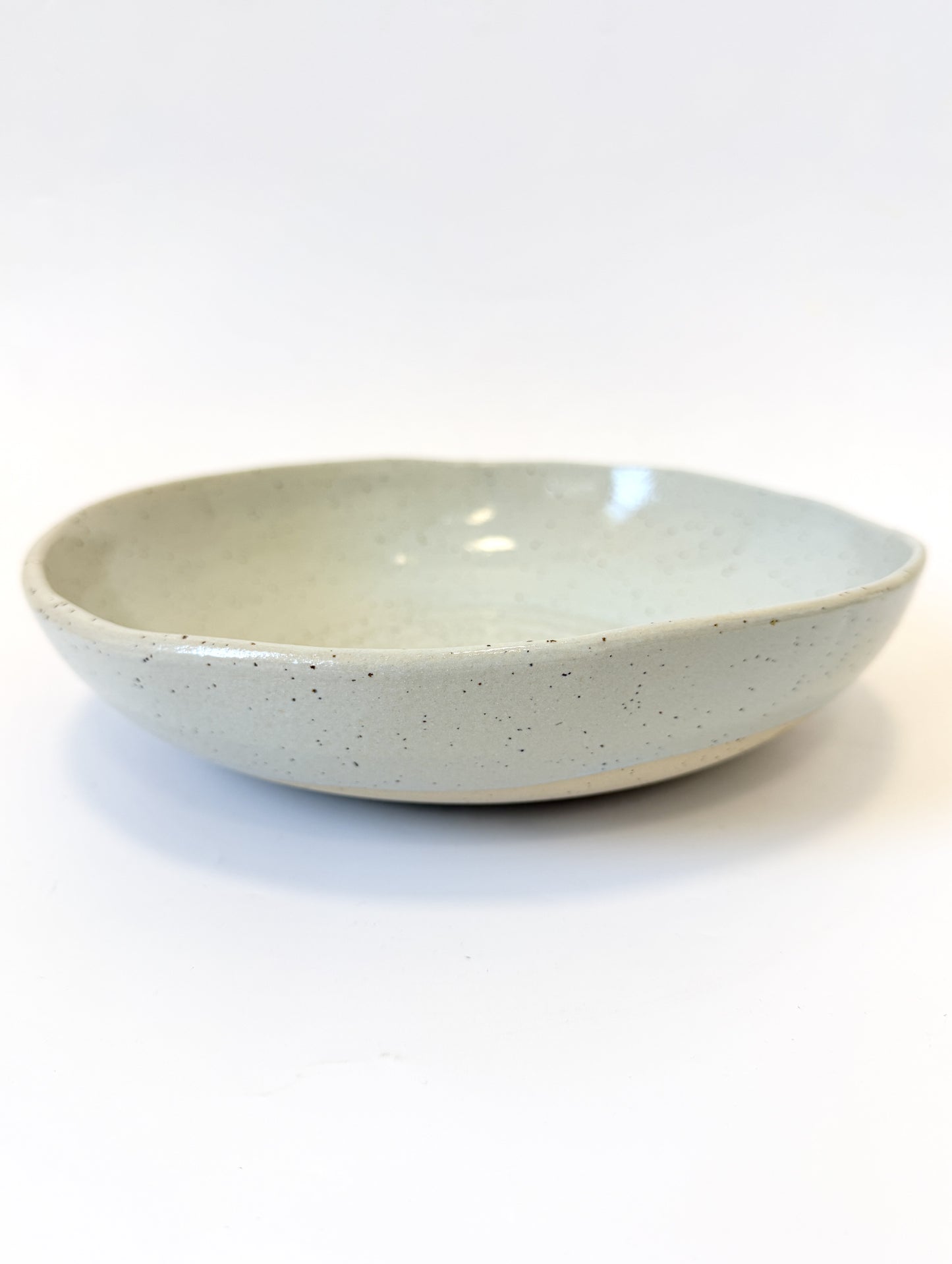 Ceramic Salad Bowl - Soft Blue