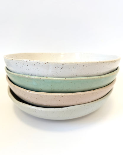 Ceramic Salad Bowl - White