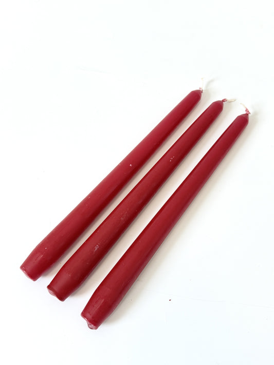 Cherry  Venetian Tapered Candle - 250mm