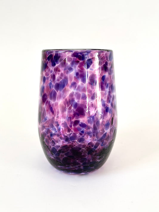 Handblown Glass Tumbler - Violet