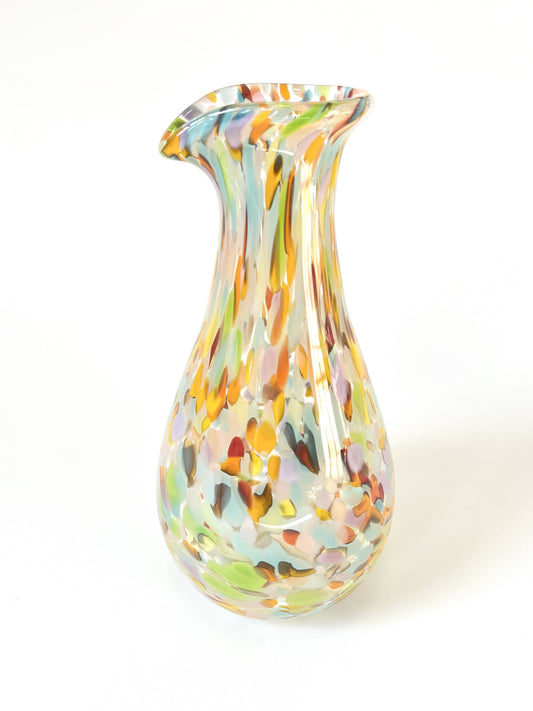 Handblown Glass Carafe - Water Lily #1